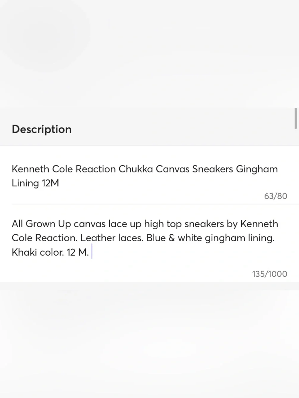Kenneth Cole Reaction see last